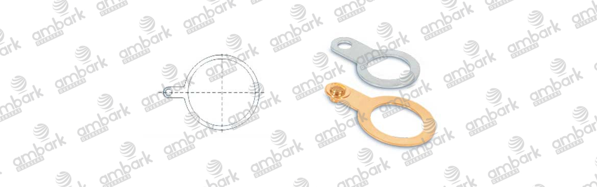 Brass Earth Tags