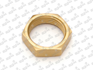 Brass Lock Nut (Straight Pipe)